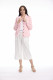 Linen Blend Jacket Fringe