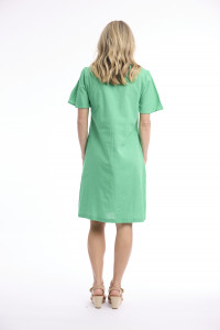 Linen Blend Dress Shift