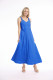 Linen Blend Dress Strappy
