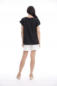 Linen Blend Shorts