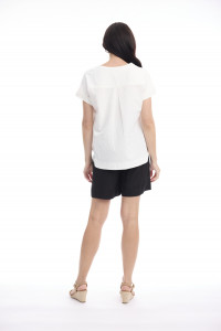 Linen Blend Shorts