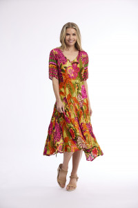 Tahiti Dress Godet