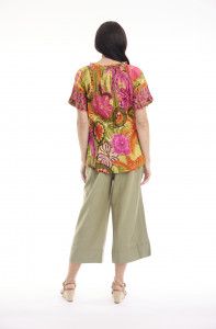 Tahiti Top Frill Neckline