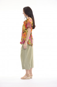 Tahiti Top Frill Neckline