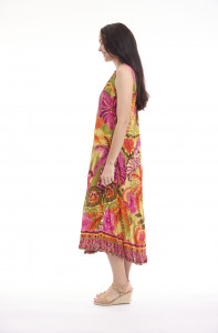 Tahiti Dress Maxi V Sleeveless