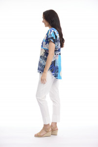 Nimes Top Placket