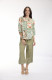 St Michiel Top Round Neck button through
