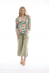St Michiel Top 3/4 Sleeve