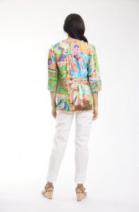 Garniers Top Frill Neckline