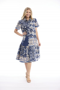 Monaco Dress Patch Long