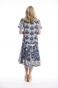 Monaco Dress Patch Long