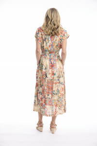 Gordes Dress COLLAR Tie Waist