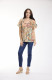 Gordes Top Frill Neckline