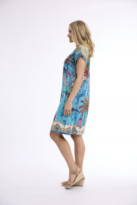 Casablanca Dress Reversible Short Sleeve