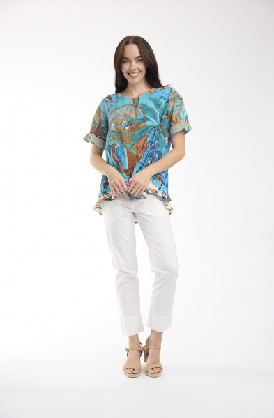 Casablanca Top Frill