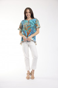 Casablanca Top Frill