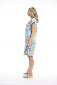 50yrs Travel Dress Reversible Short Sleeve