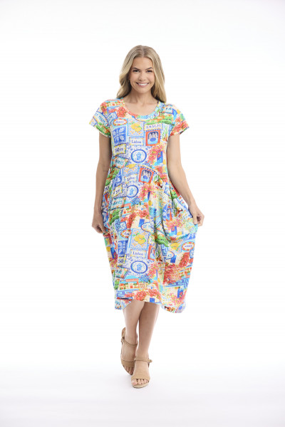 50yrs Travel Dress Horseshoe Bubble