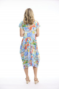 50yrs Travel Dress Horseshoe Bubble