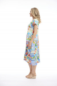 50yrs Travel Dress Horseshoe Bubble