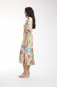 50yrs Travel Dress Godet
