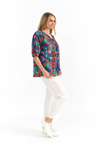 Tessa V-Neck Tassel Top