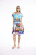 Dress Contemporary Short Sleeve V
