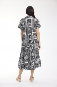 Pampellone Dress Layers Collar