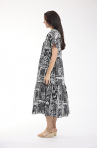 Pampellone Dress Layers Collar