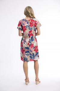 Cavailon Dress Reversible Short Sleeve