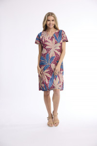 Cavailon Dress Reversible Short Sleeve