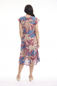 Cavailon Dress Bias Front Pockets