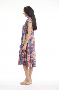 Cavailon Dress Bias Front Pockets