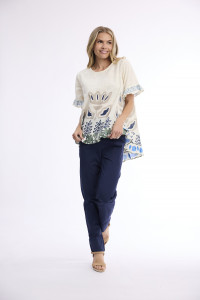 Liberte White Top Frill