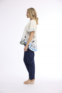 Liberte White Top Frill