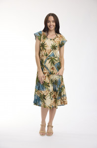 Allard Dress Bias Front Pockets