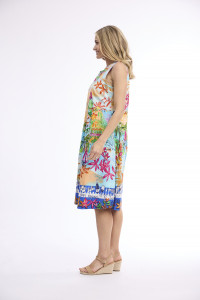 Nice Dress Sleeveless Pleated
