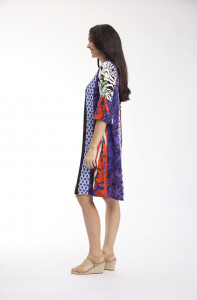 Menton Dress Contemporary Frill Sleeve