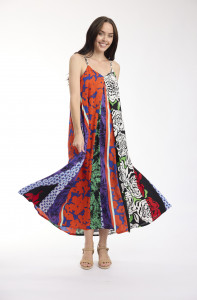 Menton Dress Strappy Midi