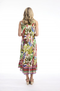 Paloma Dress Maxi V Sleeveless