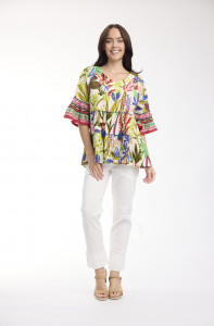 Paloma Tunic Layers Frill Sleeve