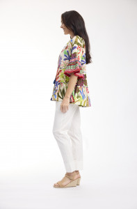 Paloma Tunic Layers Frill Sleeve