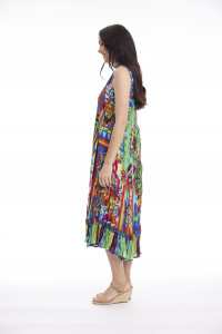 Bonnieux Dress Maxi V Sleeveless