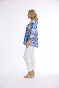 50yrs Oriental Top Pleated