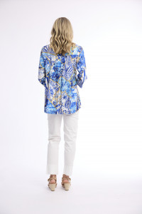 50yrs Oriental Top Pleated
