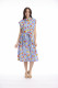 Bairritz Dress Collar Tie Waist