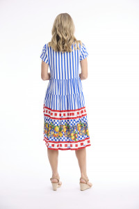 Bairritz Dress Layers Cap Sleeve