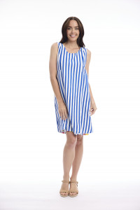 Bairritz Dress Reversible Panel Sleeveless