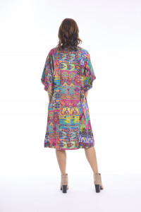 Antigua Dress Bubble Sleeve