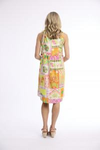 Gulnar Dress Reversible Panel Sleeveless
